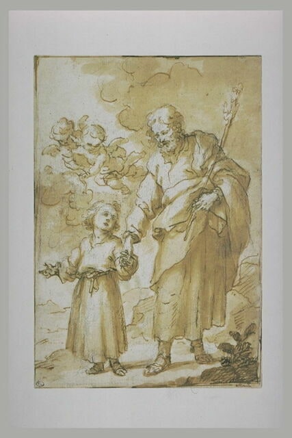 La Promenade de saint Joseph et du Christ enfant