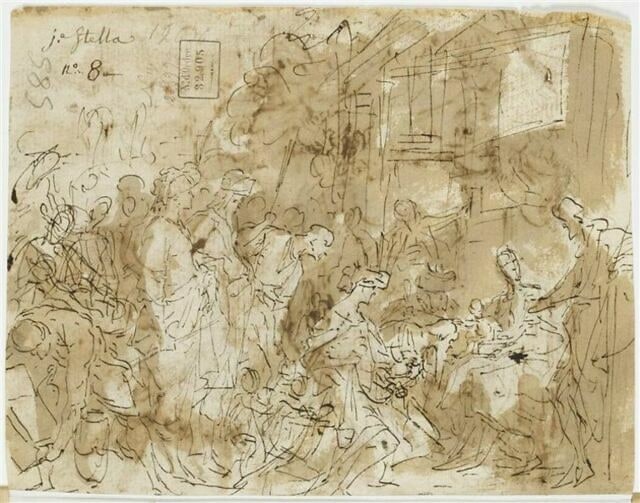Adoration de la Vierge à l'Enfant
