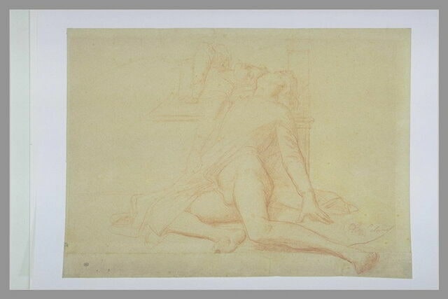 Etude pour Paolo et Francesca