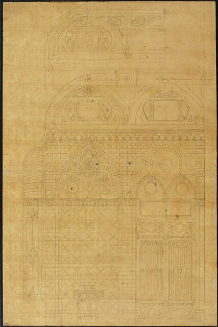 Projet de décoration d'une pièce gothique pour la maison du Pardo