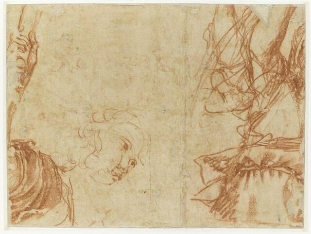Deux études d'ange (?)