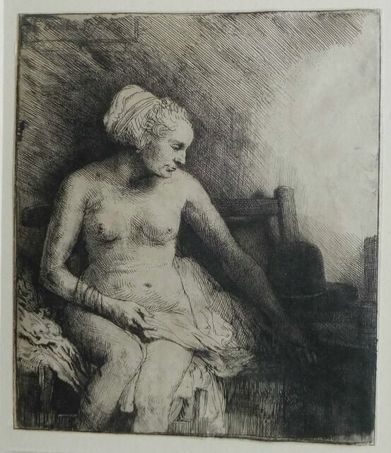 Femme au bain