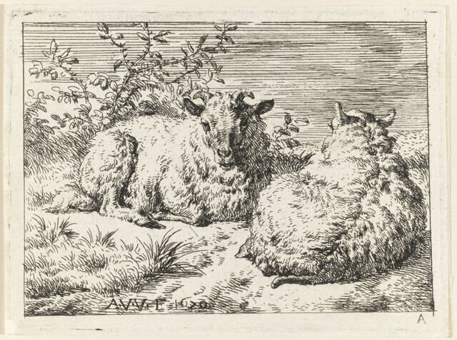 Les deux moutons