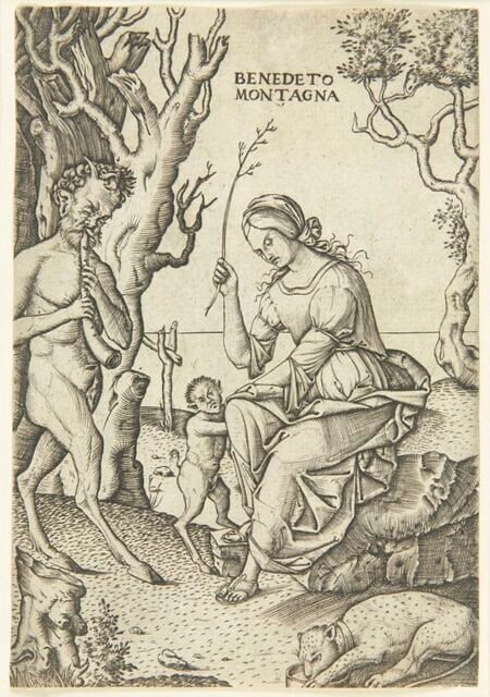 La famille du satyre