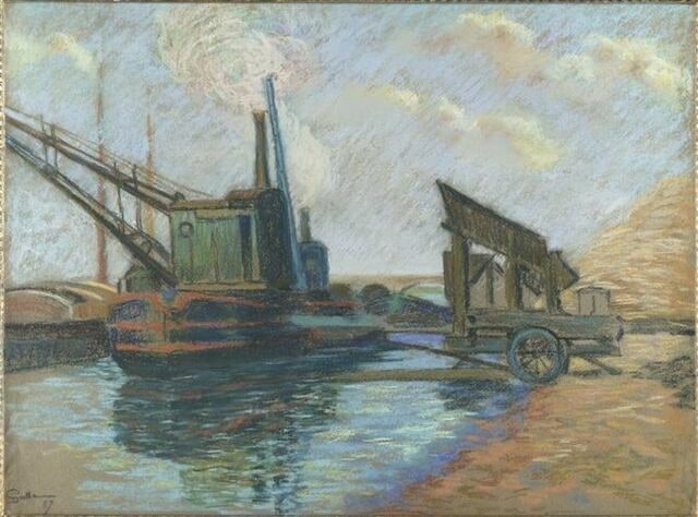 Paysage : quai de la Rapée, à Paris