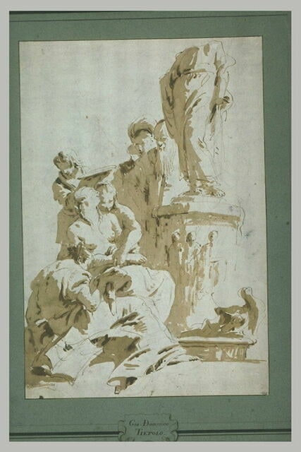 La statue