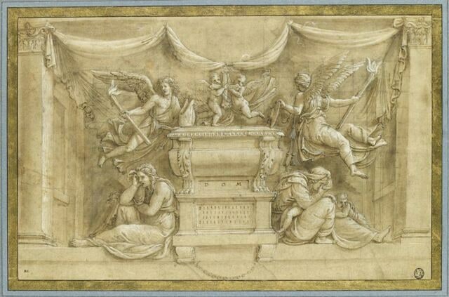 Projet pour le tombeau de Sigismondo Gonzaga