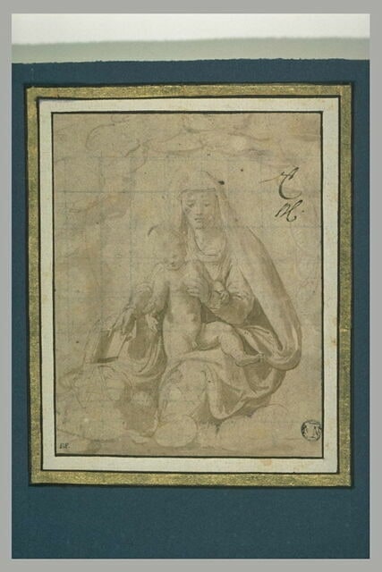 Vierge à l'Enfant en gloire