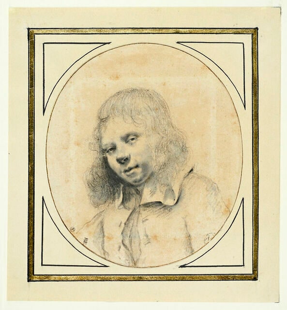 Portrait d'un jeune garçon, en buste