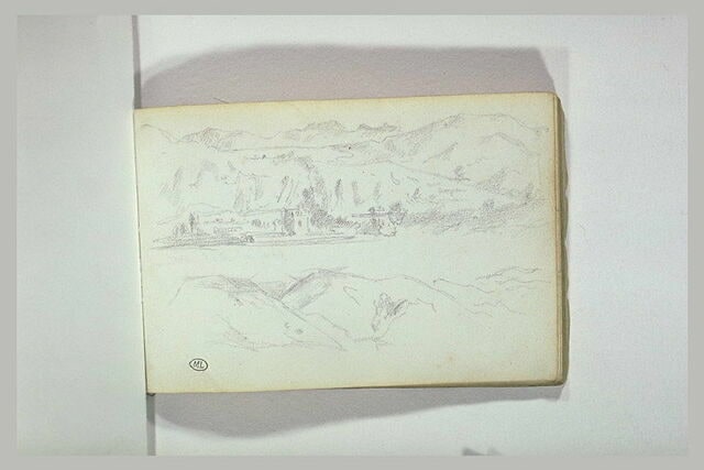 Deux études de paysage