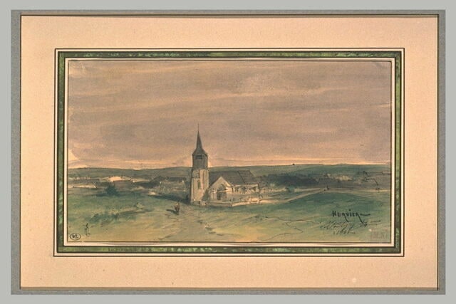 Vue du village de Montigny