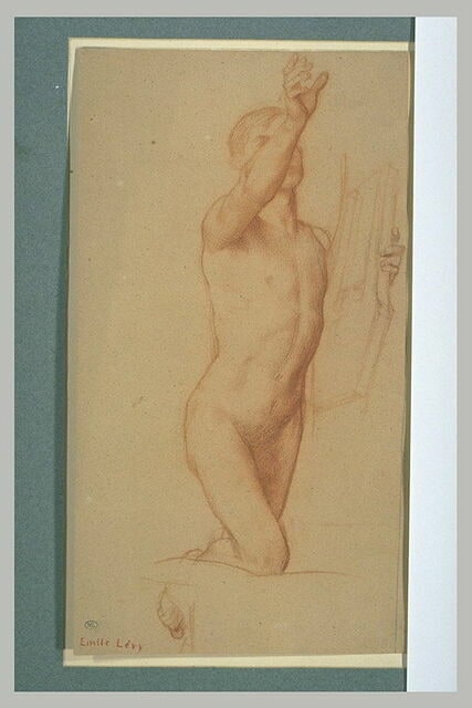 Jeune homme jouant de la lyre