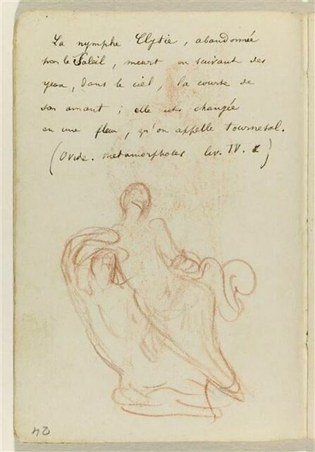 Etude pour Clytie