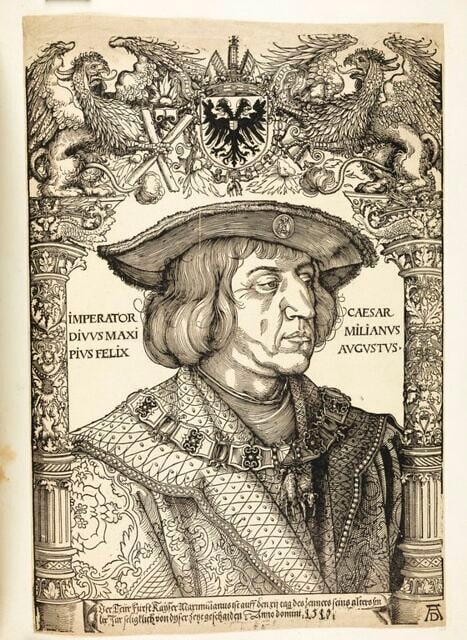 Portrait de l'empereur Maximilien Ier