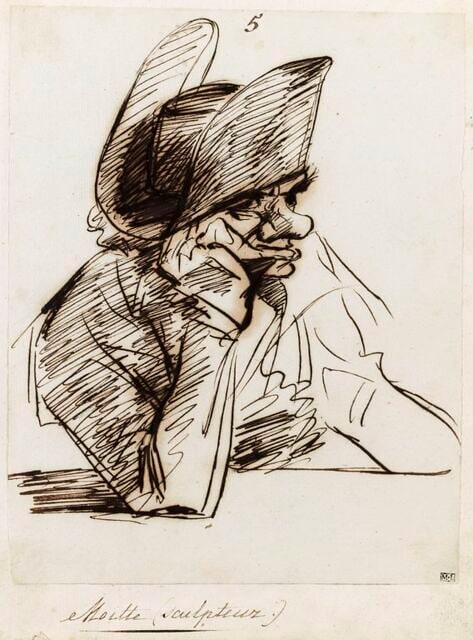 Portrait du sculpteur Jean-Guillaume Moitte
