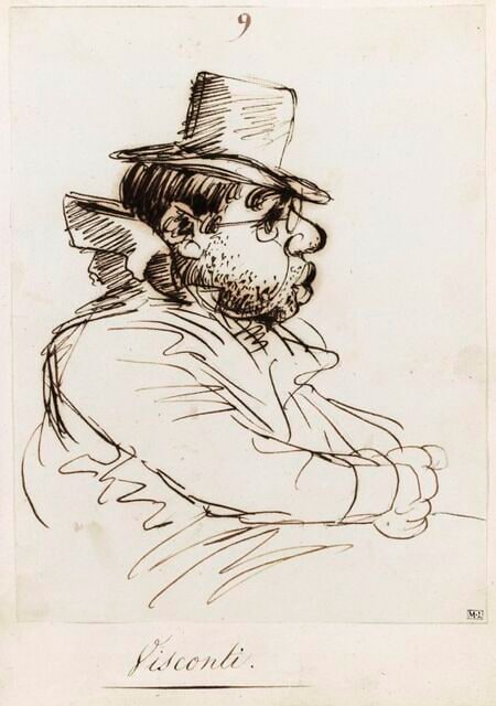 Portrait de l'archéologue Ennius Quirinus Visconti