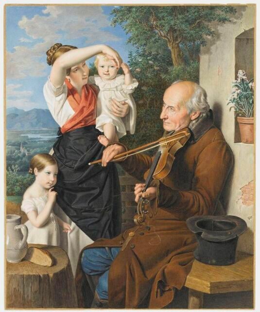 Le Vieux violoniste