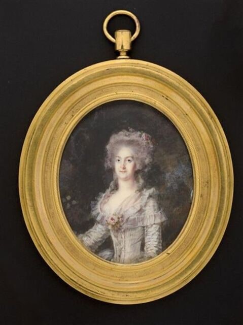 Portrait de la vicomtesse Marie-Suzanne de Renoüard de Bussière, née Doucet de Surigny