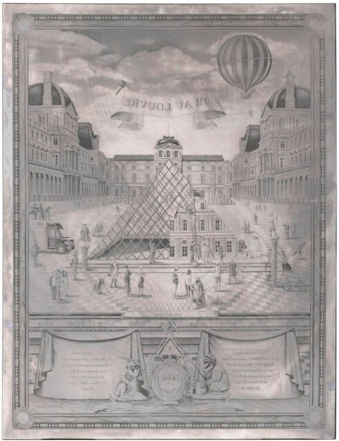 JR au Louvre, 2017