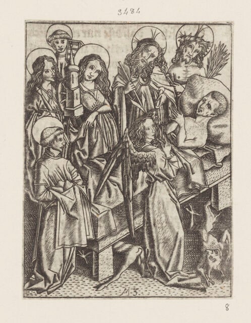 Le réconfort à l'impatiente. Ars moriendi