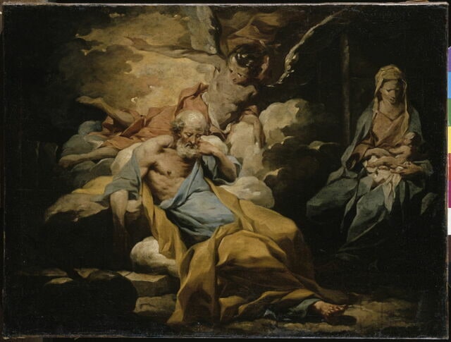 Le Songe de Joseph, esquisse