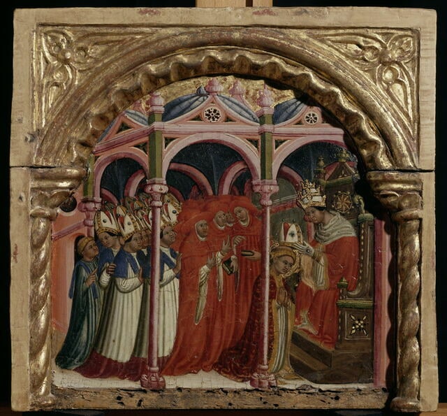 L'Intronisation de saint Flavien de Recanati