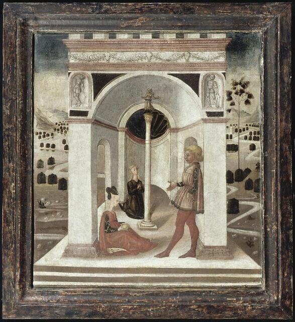 Scène de l'Histoire de Céphale et Procris