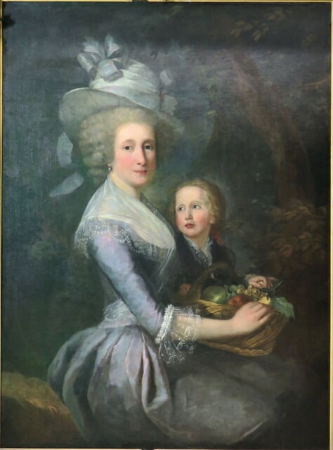 Jeune femme et enfant