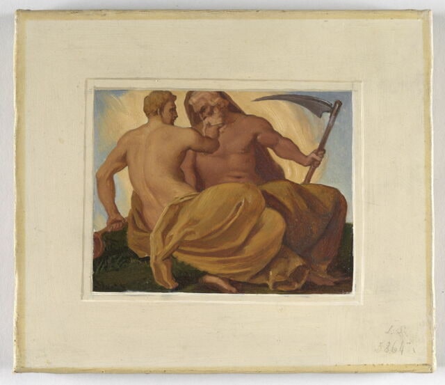 Saturne et Mercure
