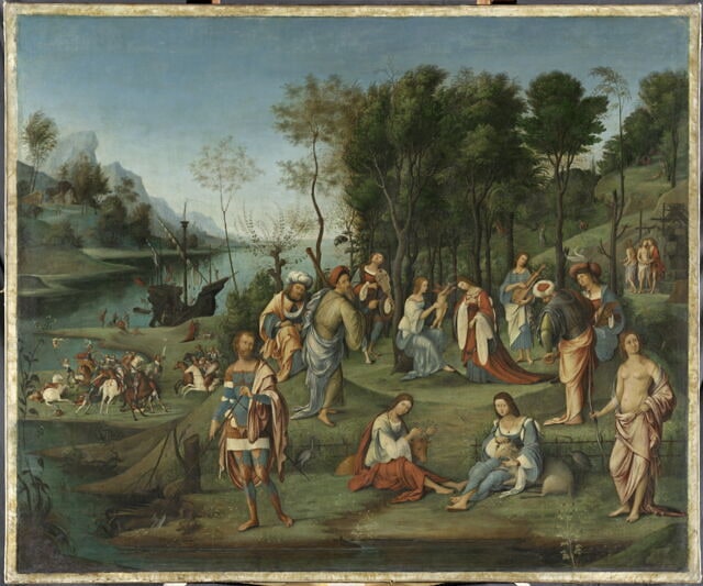 Allégorie de la cour d'Isabelle d'Este