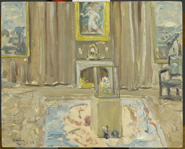 Une exposition d’œuvres d’art : troisième vue