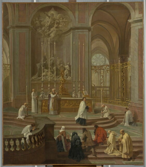 La messe du chanoine Antoine de La Porte