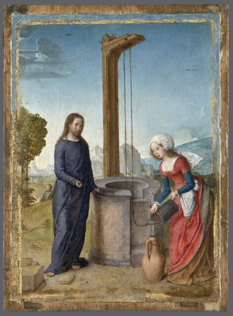 Le Christ révélant à la Samaritaine qu'il est le Messie