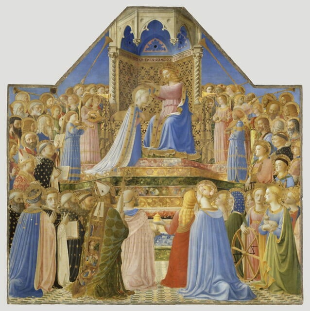 Le Couronnement de la Vierge
