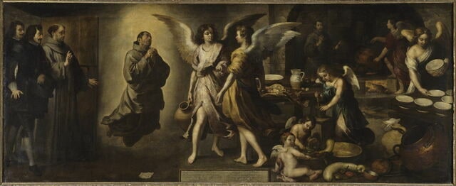 Un miracle du frère Francisco, dit aussi La Cuisine des anges