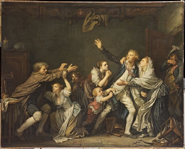 La malédiction paternelle. Le Fils ingrat.