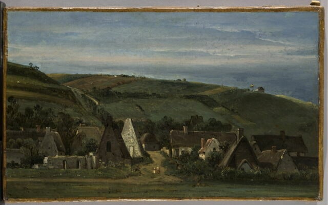 Village de Pourville, près de Dieppe