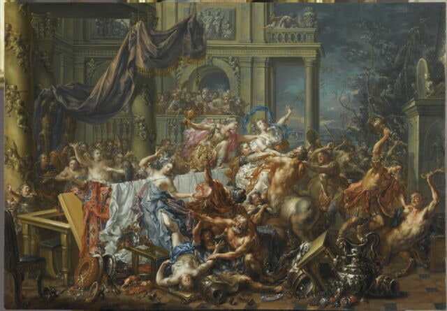 Le Combat des Centaures et des Lapithes