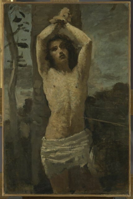 Saint Sébastien.