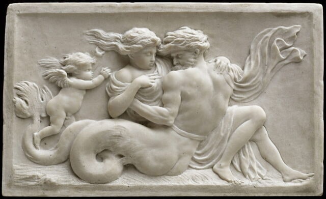 Un Triton, une Néréide et un Amour