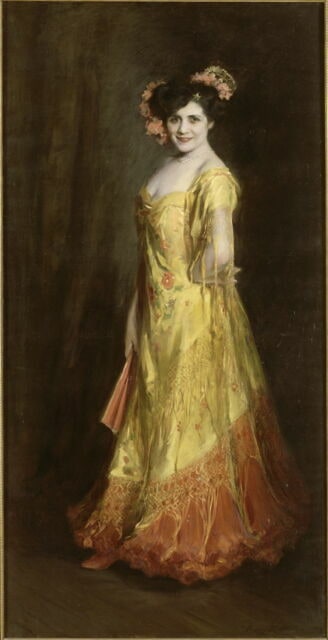 Portrait de Jeanne Gerville-Réache, cantatrice française (1882-1915)