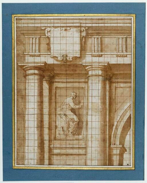 Détail de l'élévation d'une façade