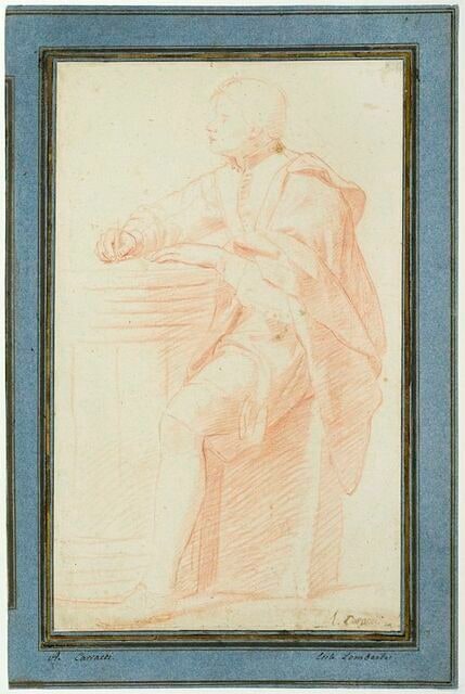 Figure de jeune homme assis, écrivant