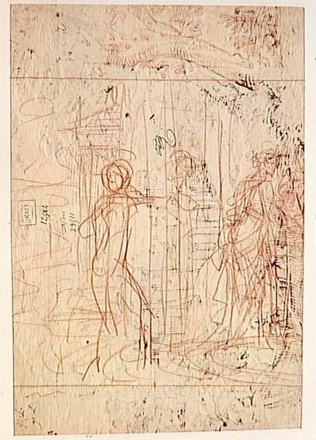 Deux figures féminines