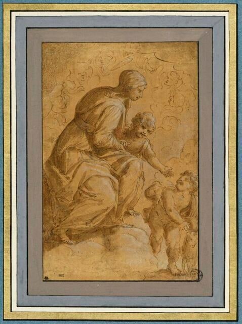 La Vierge, l'Enfant Jésus et saint Jean-Baptiste