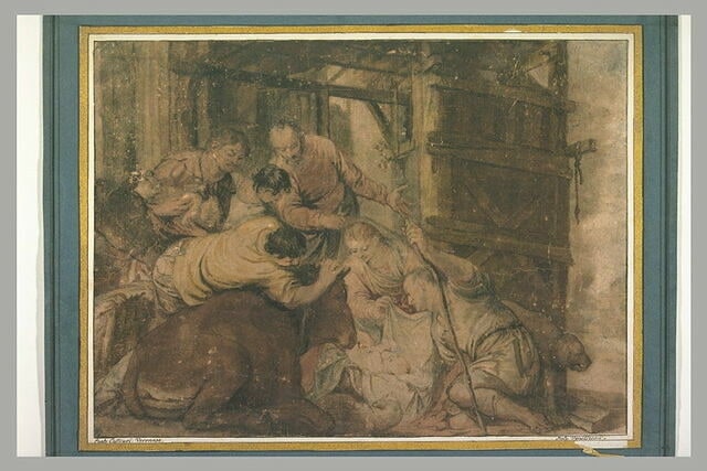 Adoration des bergers