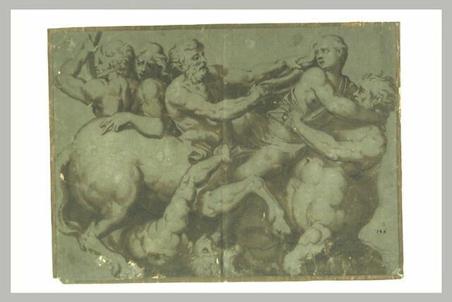 Combat des Lapithes et des Centaures
