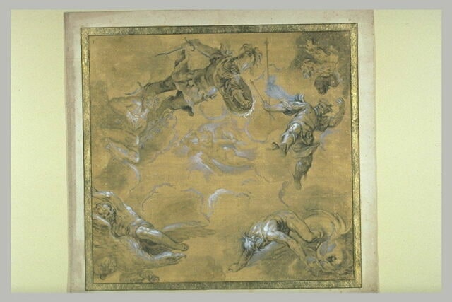 Jupiter, Neptune, l'Amour et autres dieux