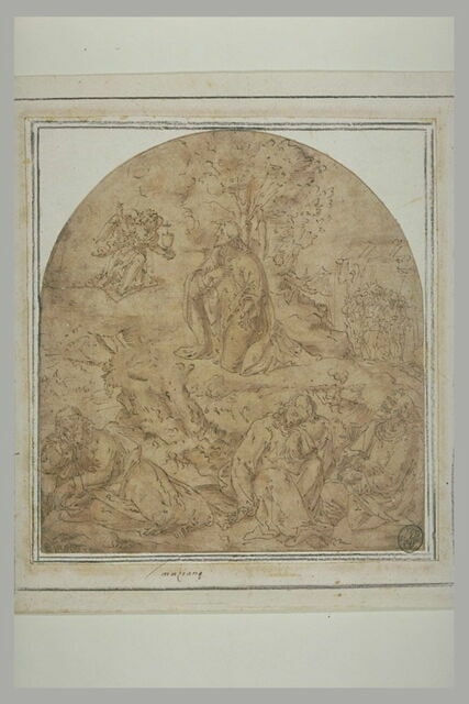 L'agonie au Jardin des oliviers