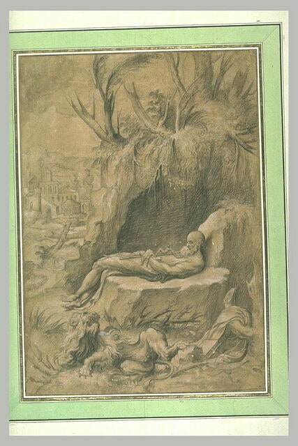 Mort de saint Jérôme
